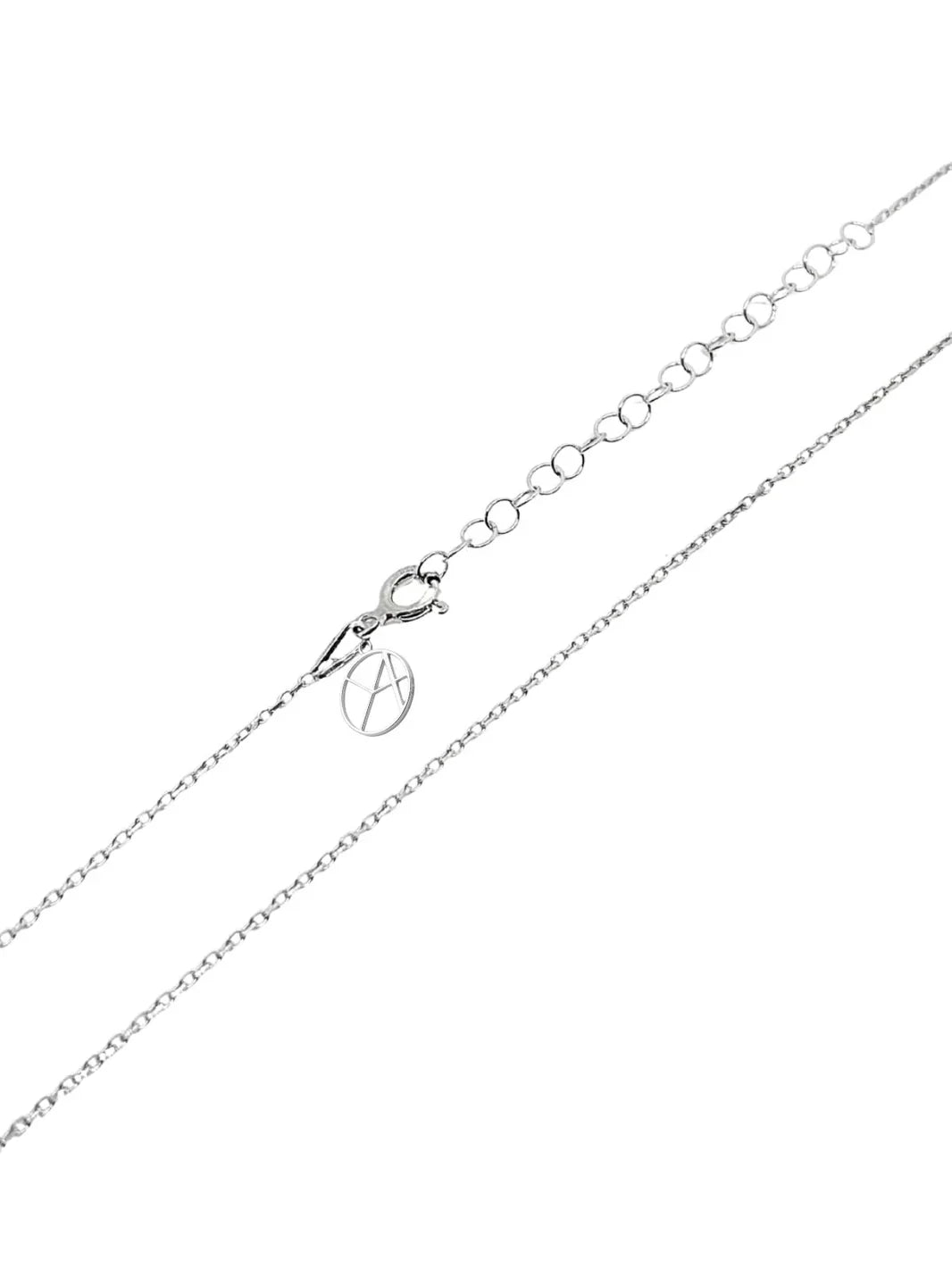 Bewegliche Paar-Halskette aus Silber mit Umarmungsdesign aus 925er Sterlingsilber – Oya Silver – Ansicht 6