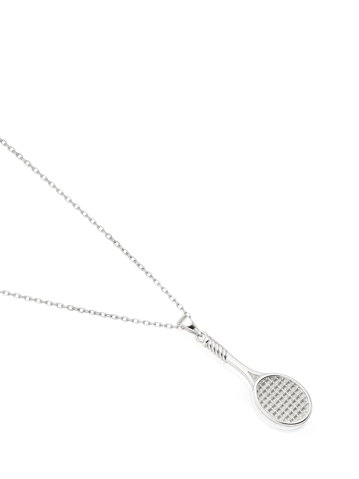 Tennisschläger-Halskette aus 925 Silber – Oya Silver – Ansicht 6
