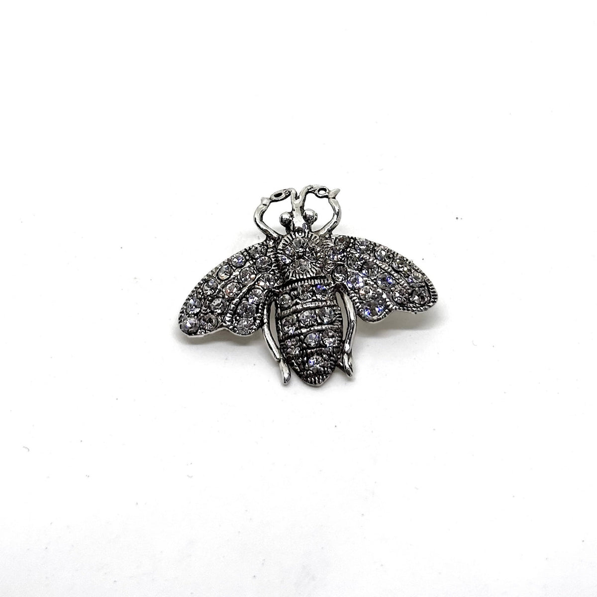 Funkelnde Bienenbrosche aus Silber – Oya Silver